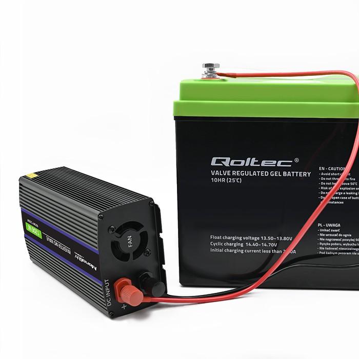 Conversor de voltagem 600W, 1200W Onda Senoidal