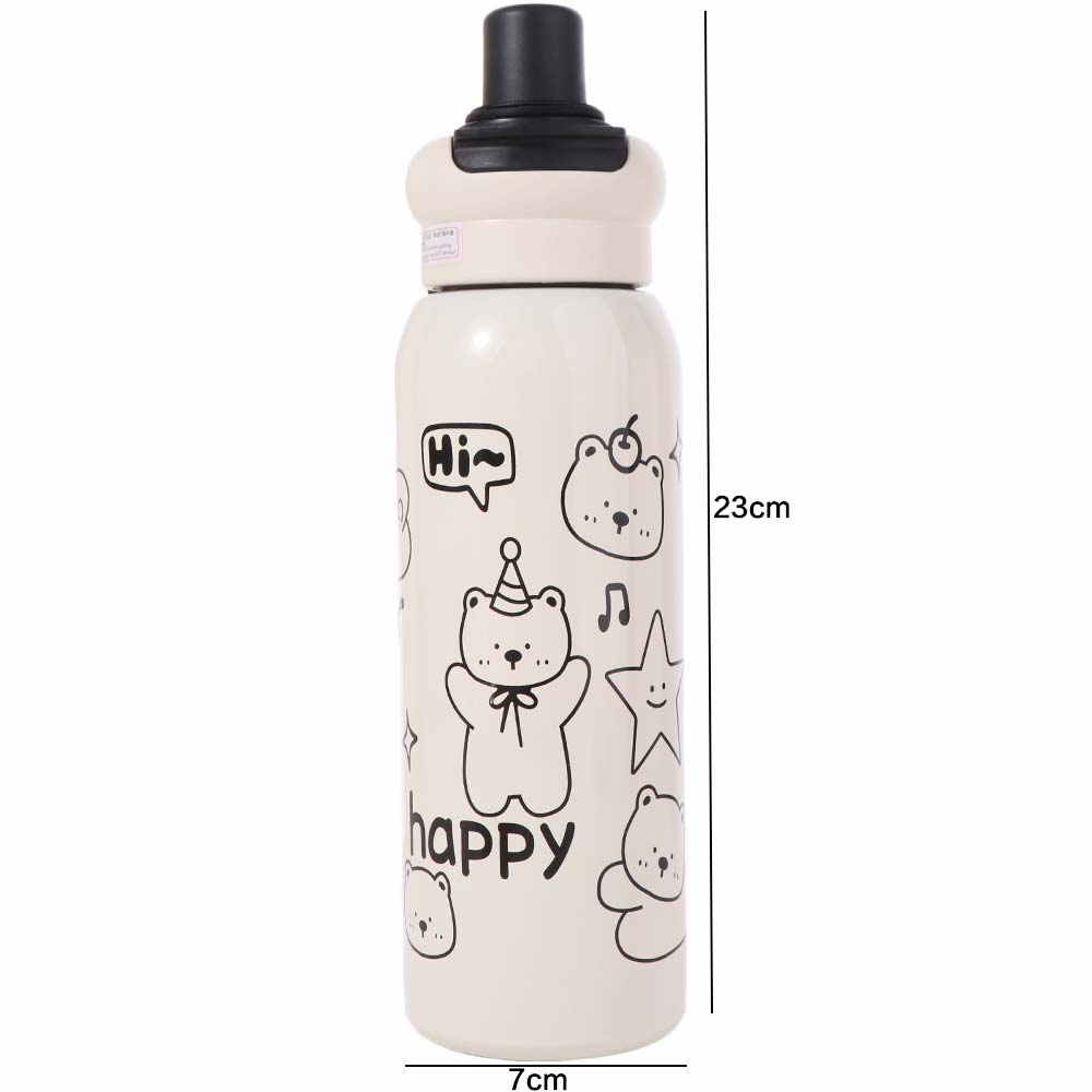 Insulation Or Cooling Stainless Steel Thermos Cup High-Capacity Portable Drinking Bottle Outdoors