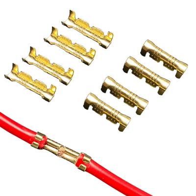 50/100/200 SZT. Złącze Terminalowe Dławikowe Typu U – Blok Terminalowy Podwójny 0,3-1,5 mm² do Łączenia Przewodów i Zaciskania Elektrycznego