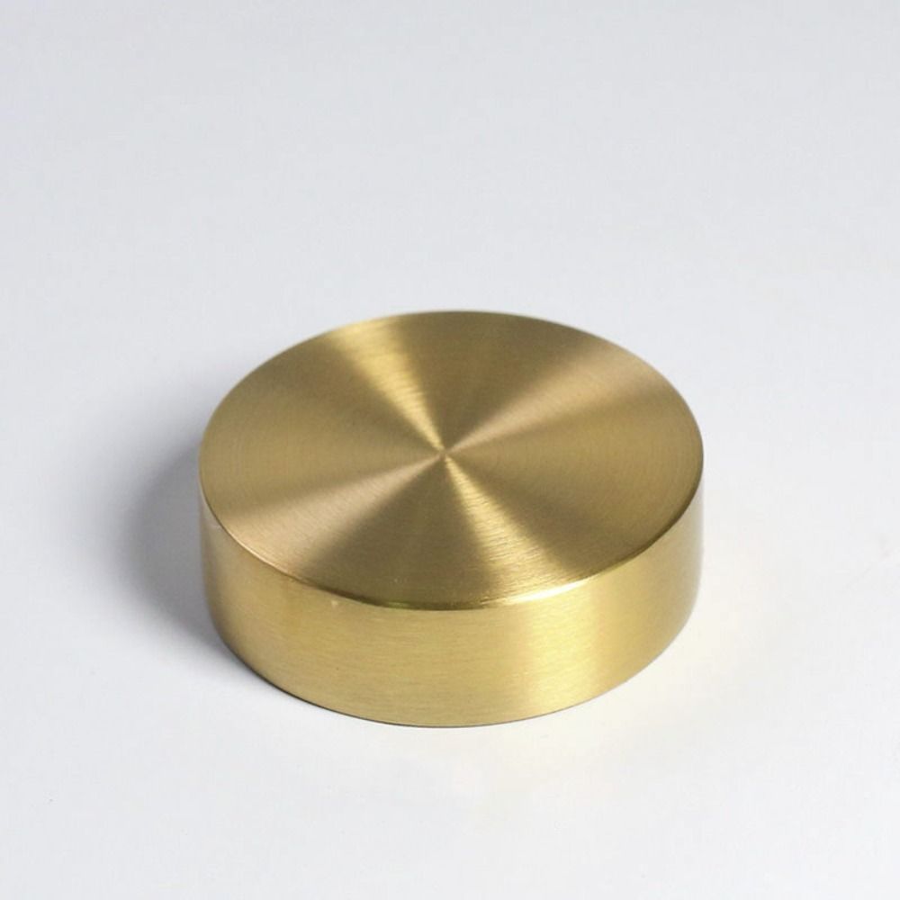 

Lovely Chinese Calligraphy Paperweight Round Solid Brass Paperweight Paperweight