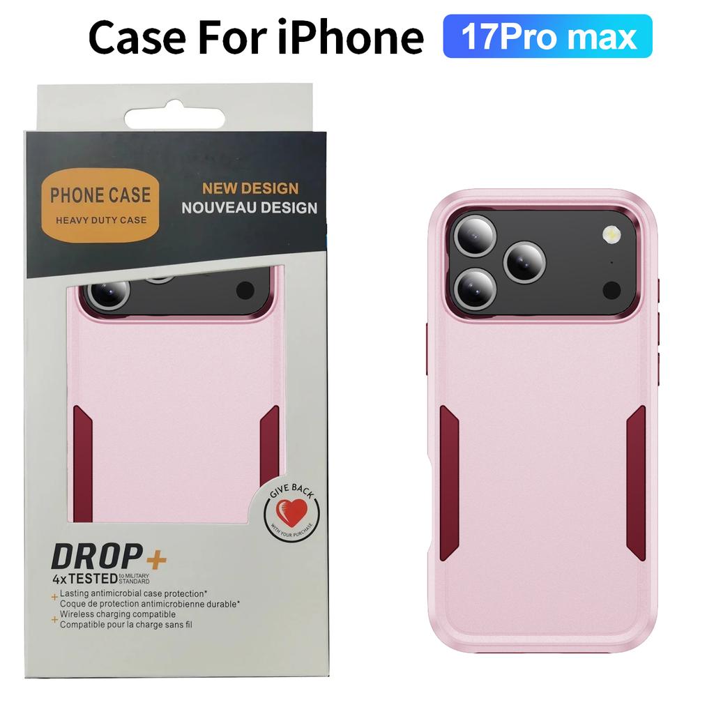 Otter Armor Box Rugged Commuter Phone Case For IPhone 17 Air 16 E 15 14 13 Pro Max Plus Hard Heavy Duty Shockproof Protect Cover