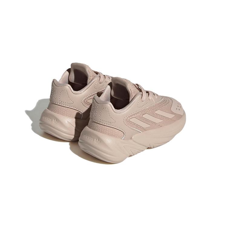 Adidas Originals Ozelia EL Low top Sports Casual Shoes Brown Infant And Toddler HQ1613