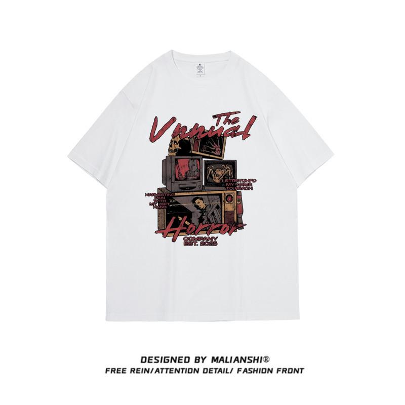 Women's Black Plus Size Short Sleeve T-shirt - Loose Summer Style, Half Sleeve, Trendy American High Street Fashion.