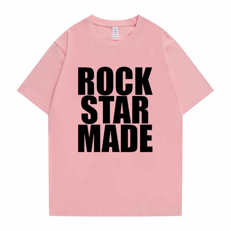 Rock Star Made Playboi Carti Graphic Tshirt Rap Merch 2024 Music Concert Merch Opium Print T-shirt Men Hip Hop Oversized T Shirt