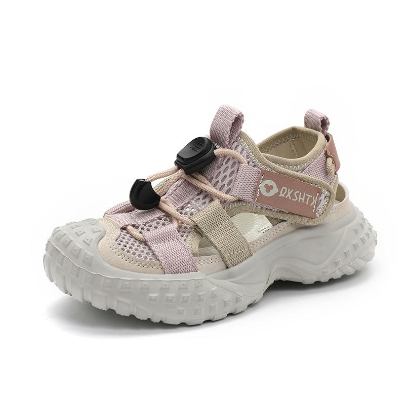 Summer Mesh Hollow Breathable Sports Sandals for Kids Toddler Casual Walking Shoes