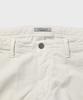 PANICALE Regular Slim Fit Textured Cotton Pants [Ivory]