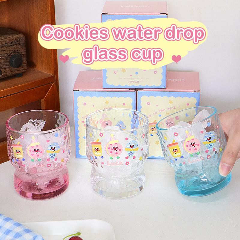 Cartoon Glass Angel Cute Home Cartoon Surrounding Juice Cup Drinking Water Couple Glass Gift