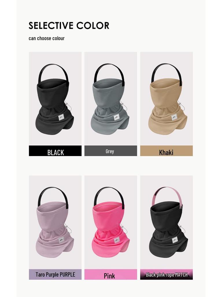 Unisex Thickened Fleece Winter Ski Mask - Warm, Windproof, Coldproof, for Autumn Outdoor Cycling