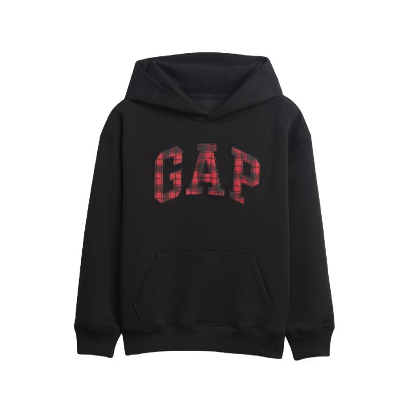 Gap Boys  Appliqué Logo Fleece Hoodie S
