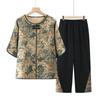 Xiaofu Women's Summer Chinese Style Two-Piece Outfit