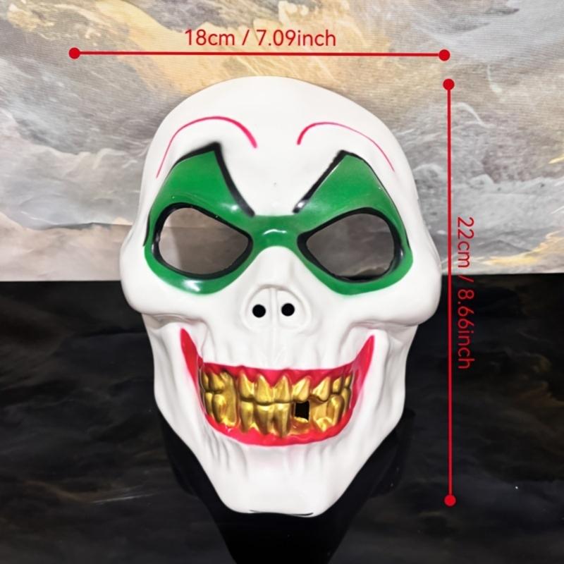 Adjustable Elastic Band Plastic Gold Teeth Mask For Halloween Costume Parties Themed Celebrations And Role Play