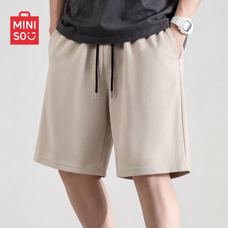 MINISO Men's Cotton Casual Sport Shorts