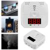 Digital Carbon Monoxide Alarm Detector Battery Powered CO Leak Detector Sound Light Warning Mini CO Sensor for Home Kitchen