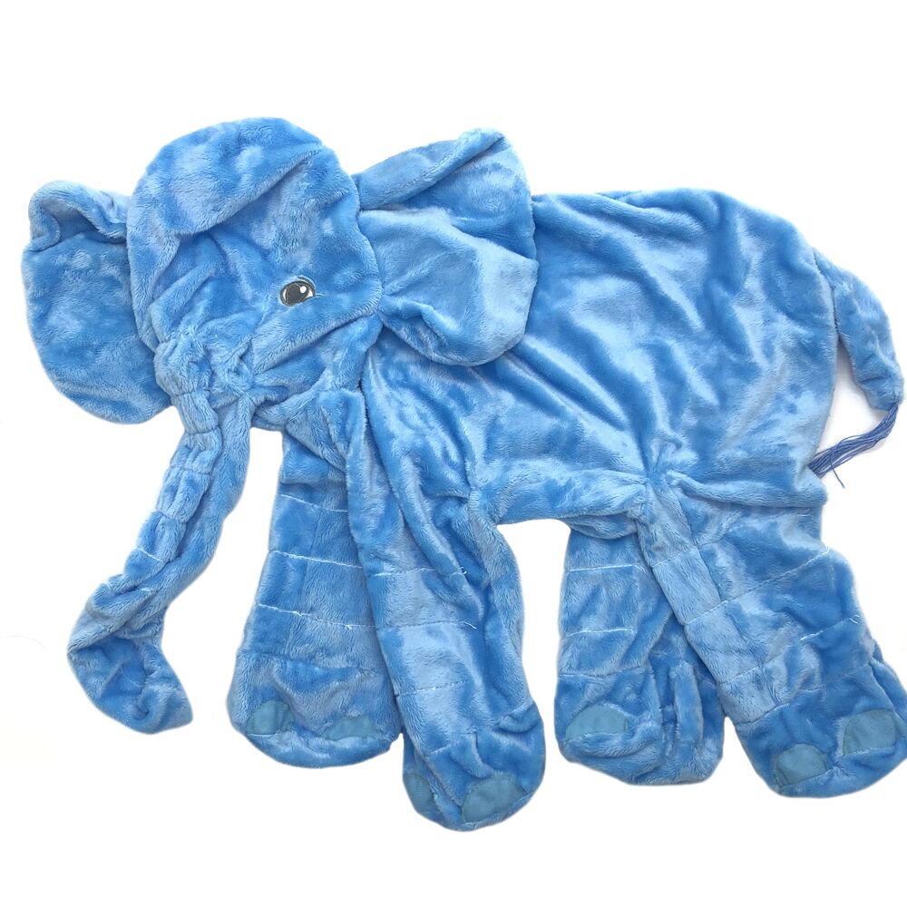 Giant Cute Colorful Elephant Skin Stuffed Plush Toy No Pp Cotton Soft Stuffed Pillow Cushion Kids Toys Baby Pillows Gift 40/60Cm