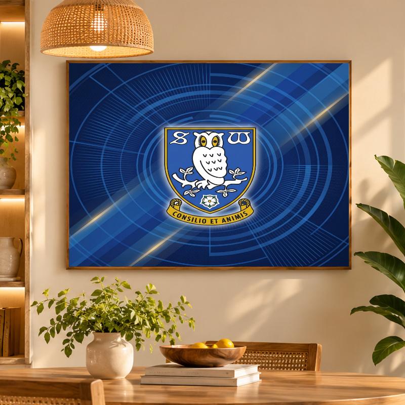 5D Diamond Painting Sheffield Wednesday DIY Full Drill Diamond Art Kit Home Decoration