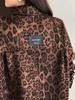 Women's 2025 Spring Leopard Print Shirt - Stylish, Loose-Fit, Slimming, Versatile Casual Plus Size Top