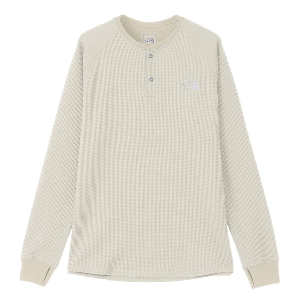 The North Face Free Run Waffle Crew UV Vintage Size M Men's Antibacterial, Odor-Resistant, Anti-Static, Protection, White,