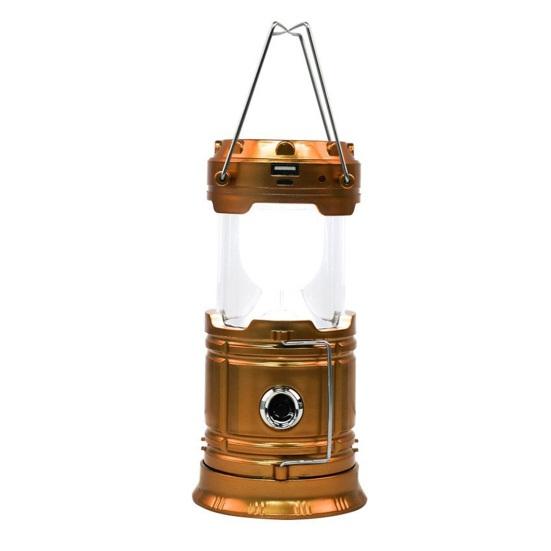 Solar Camping Lantern Lightweight Waterproof USB Rechargeable LED Light Ultra Bright Outdoor Hiking Tent Hanging Emergency Lamp