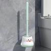 Toilet Brush Household No Dead End Brush Toilet Washing Toilet Cartoon Long Handle Toilet Brush Cleaning Brush Toilet Cleaning Set