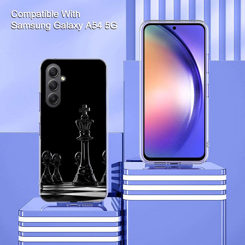 Competitive Chess Game Phone Case for Samsung A16 A26 A36 A56 A17 A37 A57 A07 A06 A02S A03 A04S A05S Galaxy Note 20 10 A50S A71