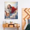 Jesus Reaching Out To Dove Rustic Landscape Design Tapestry Room Decoration Home Decor Bedroom Wall Hanging Fabric