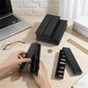 12pcs Paper Pen Gift Boxes wtih Velvet Inside Rectangle Black 17.5x4.3x2.2cm