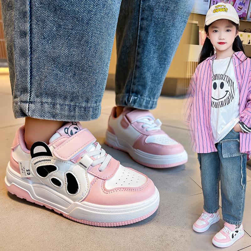 Children's Sneakers New Western-style Casual Sports Shoes Boys' Student Shoes Soft-soled Girls' Low-cut Children's Shoes