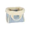 Lesportsac Light Denim Wash/Sherpa Small Two-Way Tote Bag [1559.La11]