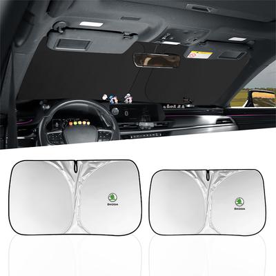 Car Windshield Sunshade Front Window Cover Sun Heat Protection For Skoda Rapid Octavia A5 RS Kodiaq Fabia A7 Kamiq Karoq Scala BB222