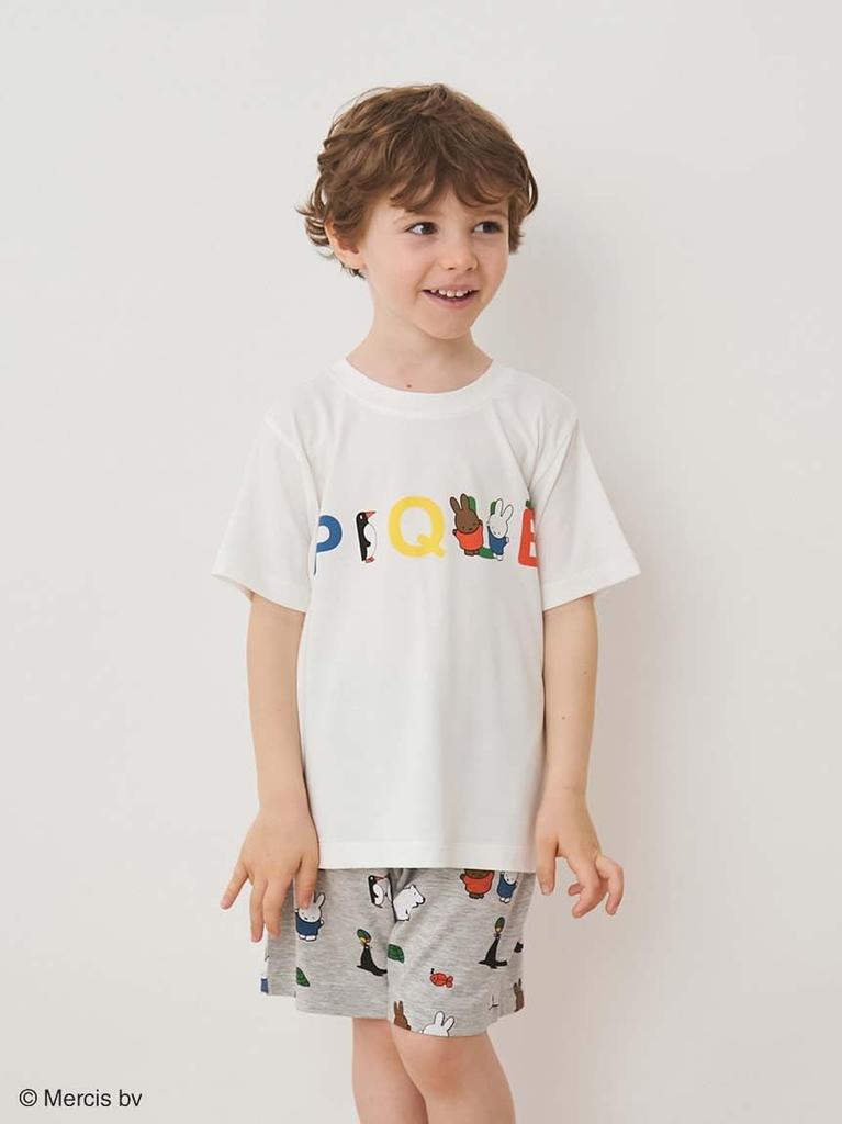 Gelato Pique DickBruna Print Shorts Kids' Cool-Touch All-Over (PKCP254414GRY120)