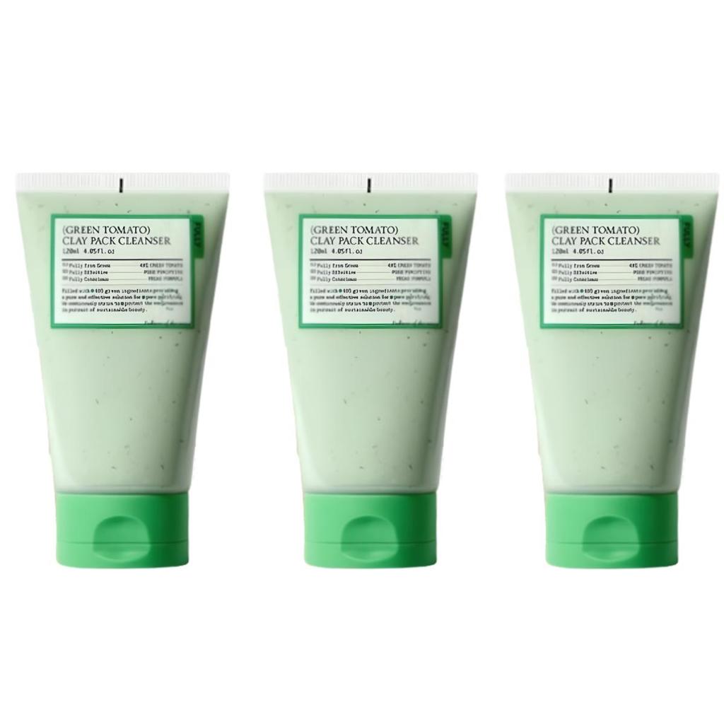 FULLY Pack nettoyant à l'argile verte à la tomate 120 ml