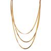 Yhpup Stainless Steel Snake Chain Stacked Necklaces Jewelry High Quality 18 K Metal Geometric Choker Necklace Anniversary Gift