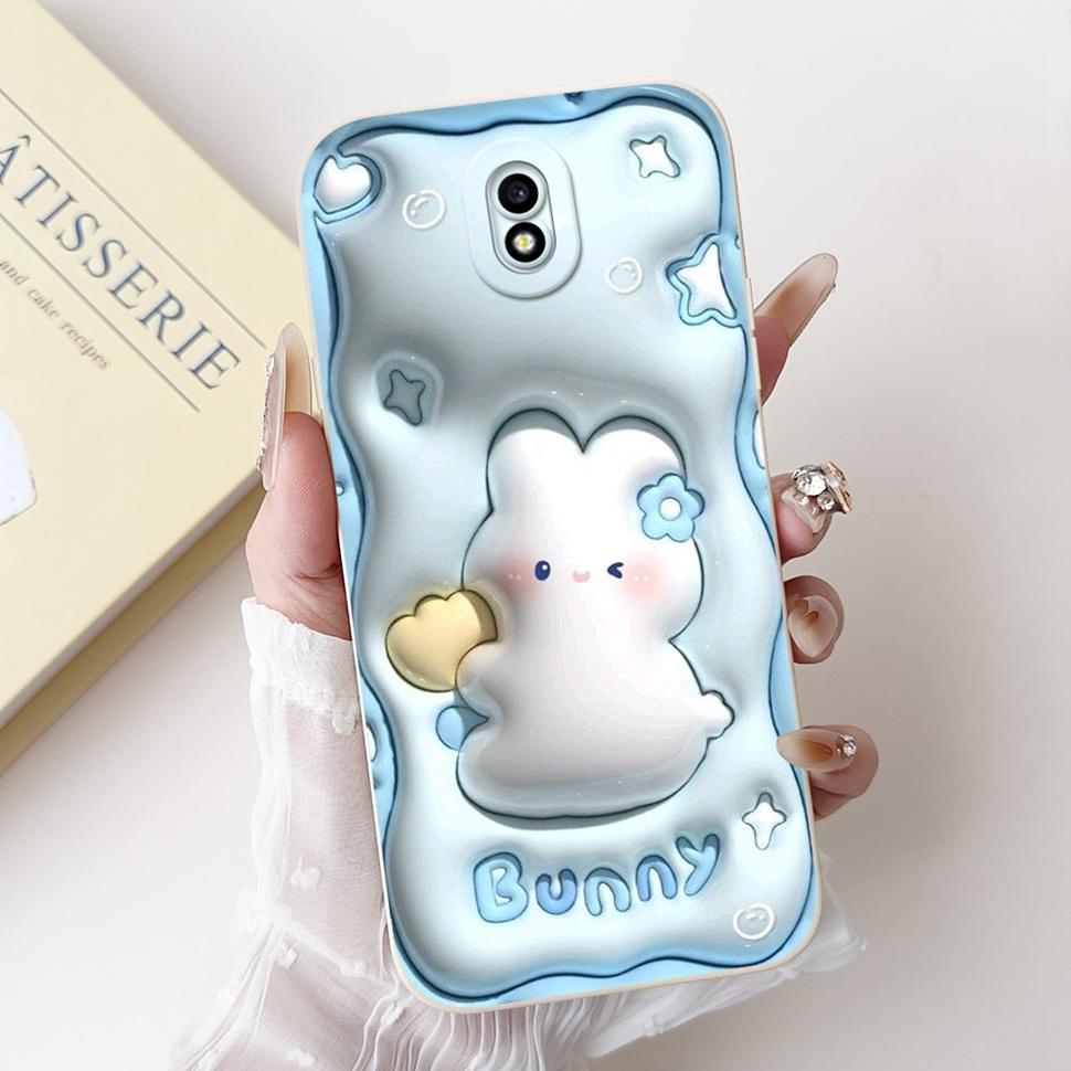 Cute Panda Cover For Samsung J7 2017 Case SM-J730F Silicone Soft TPU Fundas Phone Case For Samsung Galaxy J7 2017 Coque Bumper