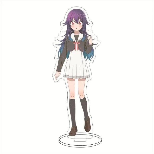 Anime Hoshikuzu Telepath Stand Acrylic Figure Konohoshi Umika Akeuchi Yuu Raimon Matataki Standing Model Plate Desktop Toys Gift