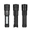 Super Big Flashlight USB Rechargeable Most Strong LED Flash Light Long Range Torch Zoom Outdoor Lamp With Digital Power Display