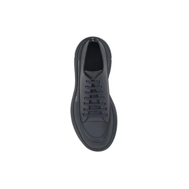 Alexander McQueen Tread Slick Low Top Sneakers 'Dark Brown Black' 705662WHZ621185