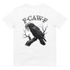 Black Crow, F-Caw-F Funny Black Bird Moon Gothic Adult Humor T-Shirt