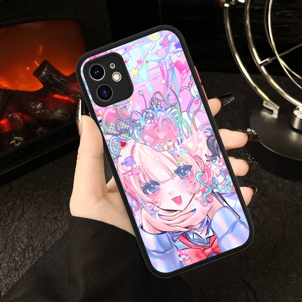 Needy Girl Overdose Game Cute Girl Phone Case For IPhone 13 12 X XS MAX Pro Max 16 15 11 14 Pro Max Shockproof Matte Cover