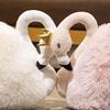 Adorable Swan & Deer Plush Toy Set - White Swan Home Decor & Girls' Hugging Pillow