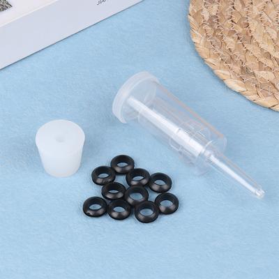Three-Piece Airlock One-Way Air Lock Brewing Barrel Exhaust Valve Fermentation Wine Beer Making Water Sealed Check Valve Tool
