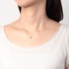 Estelle July Birthstone Ruby Necklace In 10K Pink Gold (0452-1979-0014-0000)