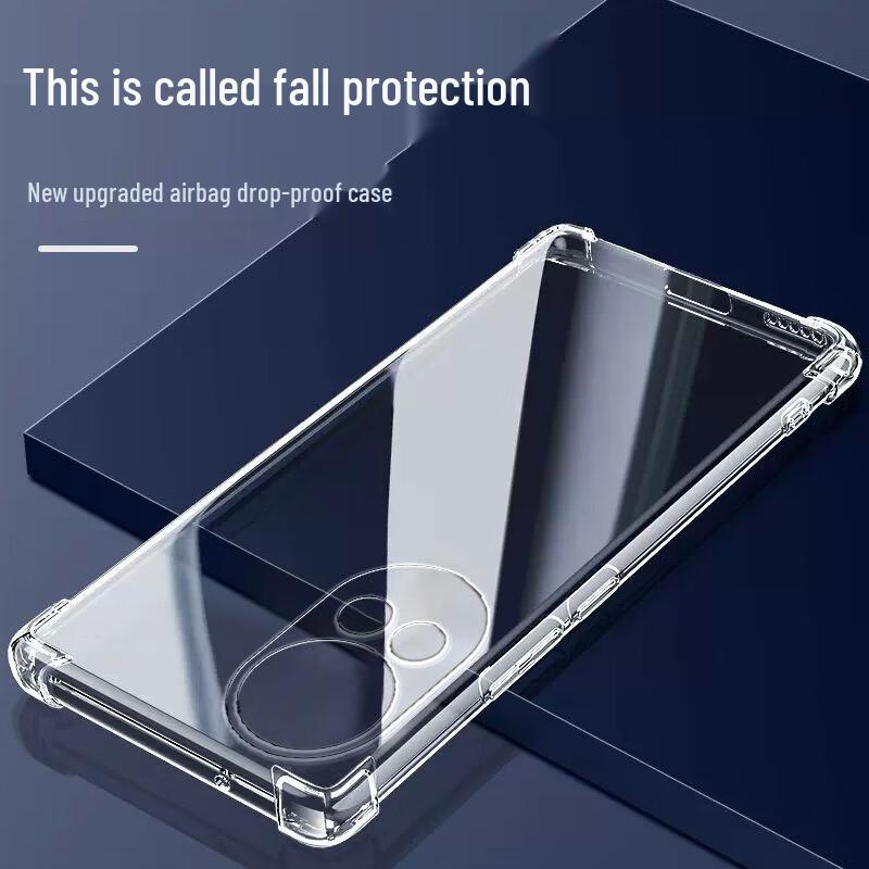 STEK Transparent Anti-Fall TPU Phone Case for Huawei Nova 13/12