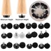 10Pcs Adjustable Floor Protector Table Chair Leg Pad Leveling Feet Furniture Adjustable Bolt Furniture Feet Chair Feet Level