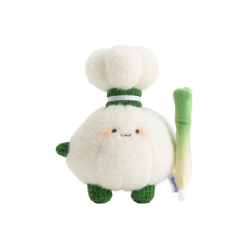Vegetable Family Plush Toys Cute Ornament Doll Soothing Doll Keychain Birthday Gift