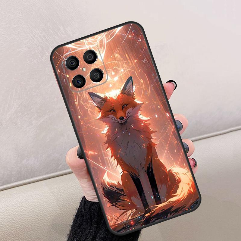 Cartoon Fox Case For Honor Magic 7 Lite 5 6 Pro Cover For Honor X9c X9a X9b X8a X8b X9 200 400 50 70 90