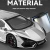 Maßstab 1/24 Spray Lamborghini Revuelto Hybrid Supersportwagen Legierung Diecast Modellauto Miniaturauto Simulation Sammlerstücke Geburtstagsgeschenke