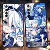 Genshin Impact Furina Phone Case For Realme 13 12 11 10 9 8 5G 7 C25 C35 GT5 GT3 GT2 Pro Plus For Realme GT Neo 2 3 3T 5 Cover