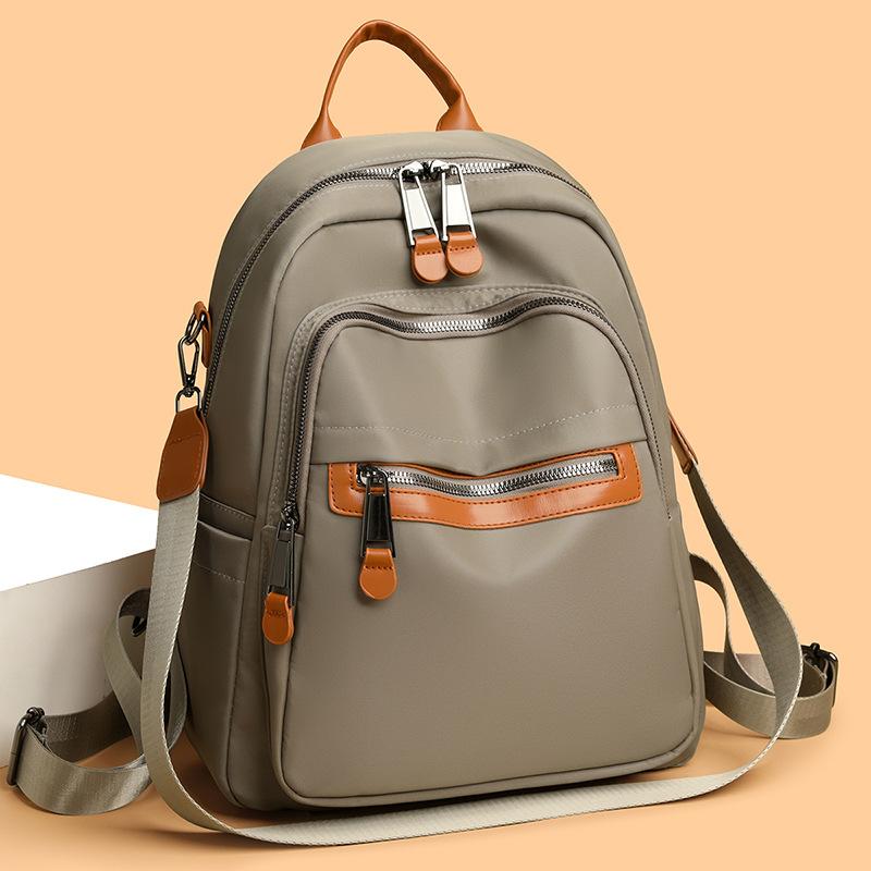 Dual-shoulder Backpack, Schoolbag, Travel Backpack, Large-capacity Backpack серый