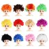 Erwachsene Kinder Clown Requisiten Afro Locken Perücken Lustige Perücke Cosplay Haare Synthetische Perücken Kostüm Party