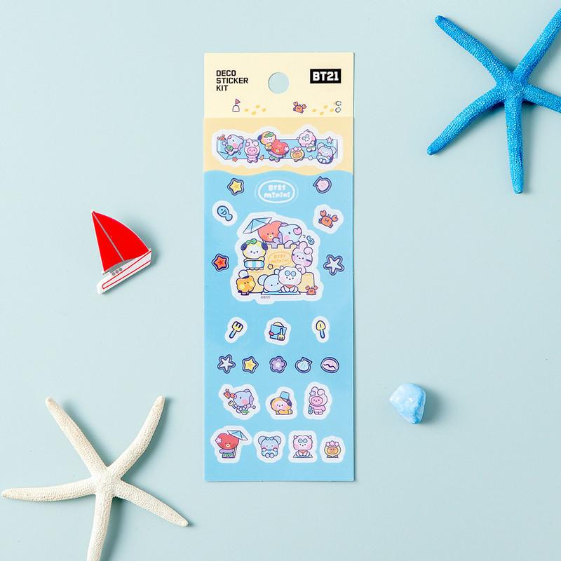 

Летняя мини-стикер BT21